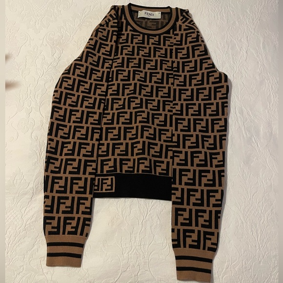 COPY - FENDI FF motif jumper - Picture 2 of 5